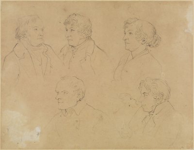 Cinque ritratti da Joseph Anton Koch