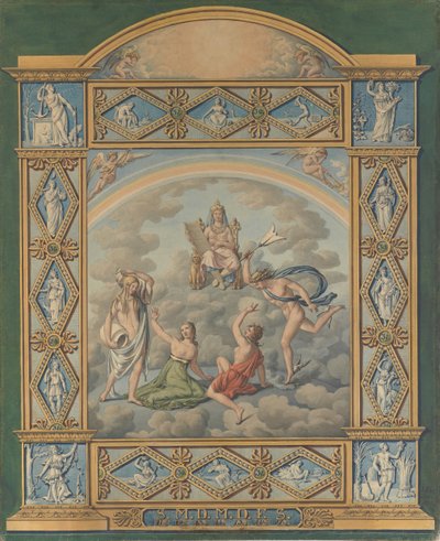Calendario settimanale, 1822 da Joseph Anton Koch