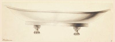 Design per un vassoio per antipasti da Joseph Anton Seethaler Ii
