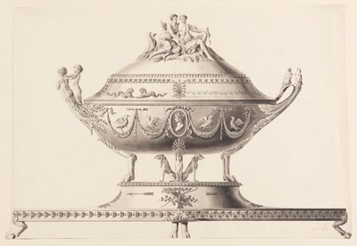 Progetto per una zuppiera da Joseph Anton Seethaler Ii