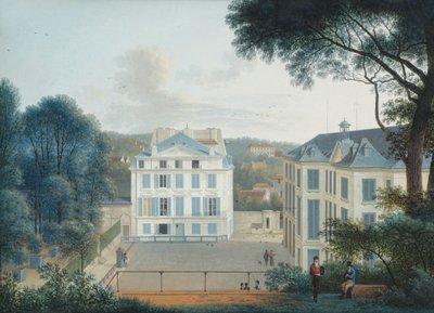 Maison de Buffon nel Jardin des Plantes, Parigi da Joseph August Knip