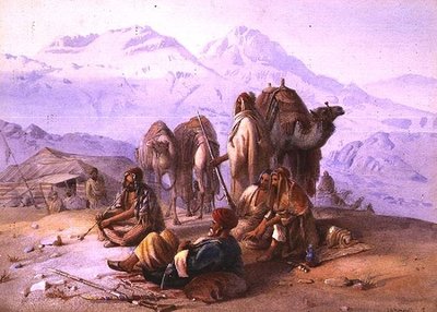 Un accampamento arabo da Joseph Austin Benwell