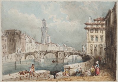 Firenze, incollata nel diario di Thomas Moody di un tour attraverso la Svizzera e l