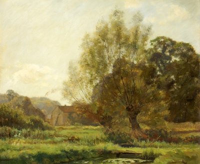 Bibury, stagni per pesci da Joseph Barnard Davis
