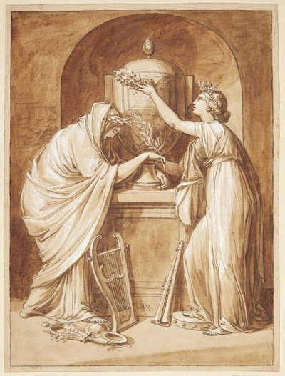 Disegno allegorico da Joseph Bergler