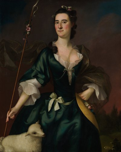 Mary Sylvester, 1754 da Joseph Blackburn