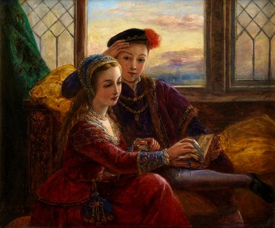 Edoardo VI e Lady Jane Grey da Joseph Bouvier