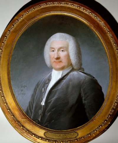 Ritratto di Antoine de Sartine, luogotenente di polizia di Luigi XV da Joseph Boze