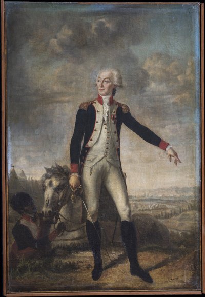 Ritratto di Gilbert Motier il Marchese De La Fayette (1757-1834) da Joseph Boze
