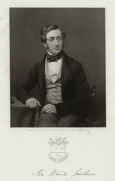 Ralph Ward Jackson, avvocato britannico, presidente ferroviario, politico conservatore e deputato per Hartlepool da Joseph Brown