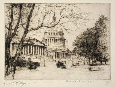 Il Campidoglio degli Stati Uniti da Joseph C. Claghorn