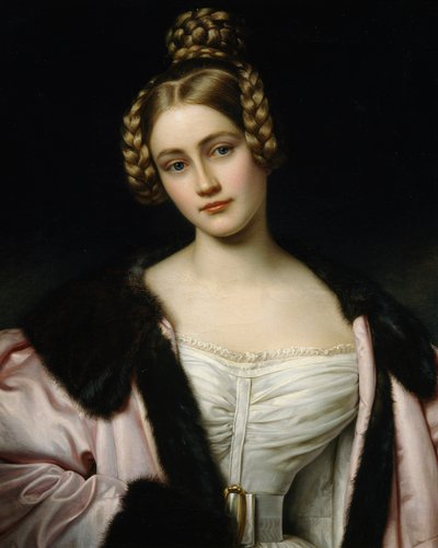 Ritratto di Caroline Grafin Holnstein (1815-59) da Joseph Carl Stieler