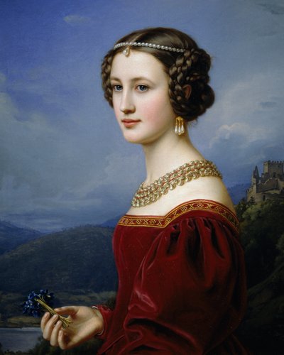 Ritratto di Cornelia Vetterlein da Joseph Carl Stieler