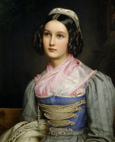Ritratto di Helene Sedelmayer da Joseph Carl Stieler