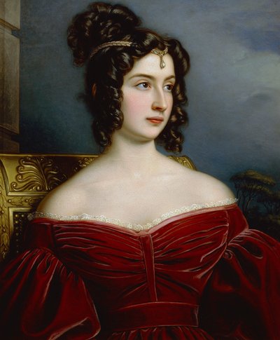 Ritratto della Marchesa Marianna Florenzi da Joseph Carl Stieler