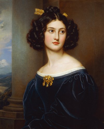 Ritratto di Nanette Kaula (1812 - 1876) da Joseph Carl Stieler