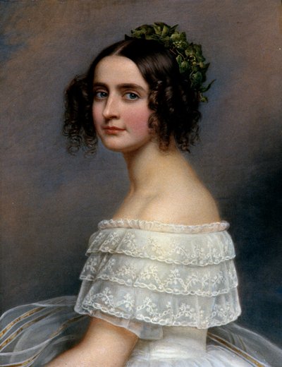 Ritratto della Principessa Alexandra di Baviera da Joseph Carl Stieler