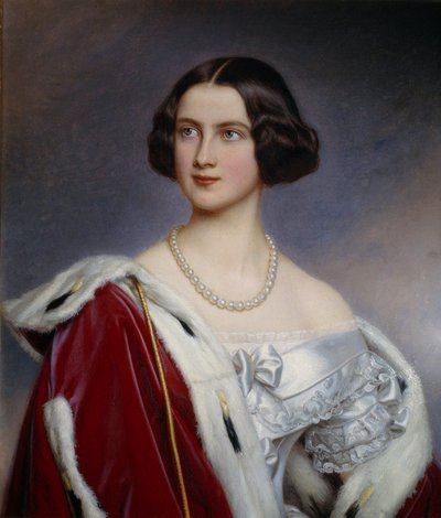 Ritratto della Principessa Maria di Prussia da Joseph Carl Stieler