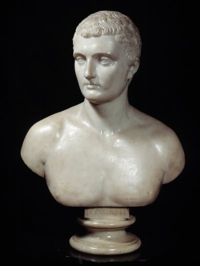 Busto di Carlo Maria Bonaparte (1746-1785), padre di Napoleone. Scultura in marmo di Joseph Charles Marin (1759-1834) XIX secolo. Parigi, Fondazione Thiers da Joseph Charles Marin