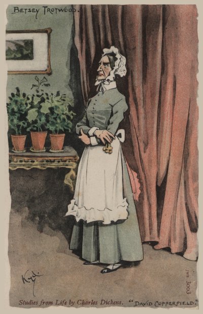 Betsey Trotwood, David Copperfield da Joseph Clayton  Clarke