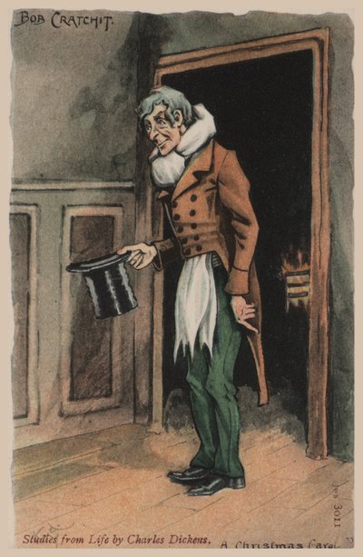 Bob Cratchit, Un canto di Natale da Joseph Clayton  Clarke