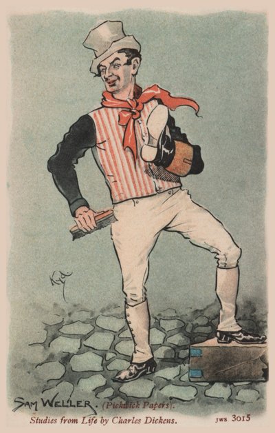 Sam Weller, Il Circolo Pickwick da Joseph Clayton  Clarke
