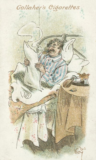 Devoti del tabacco No 26 da Joseph Clayton (1856 1937) Clarke