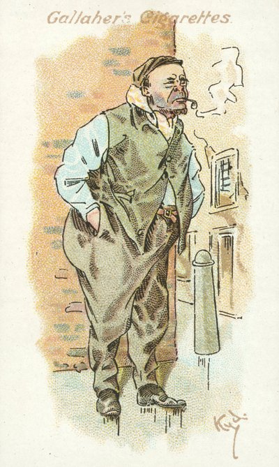 Devoti del Tabacco No 7 da Joseph Clayton (1856 1937) Clarke