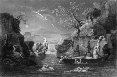 Lo stesso giorno furono aperte tutte le fontane del grande abisso..., metà 19° secolo da Joseph Clayton Bentley