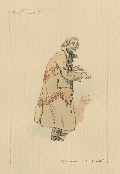 Caleb Plummer - Il grillo del focolare, c.1920s da Joseph Clayton Clarke