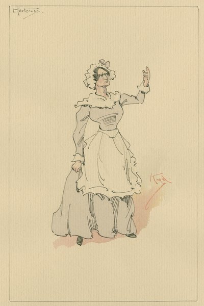 Ortensia, c.1920s da Joseph Clayton Clarke