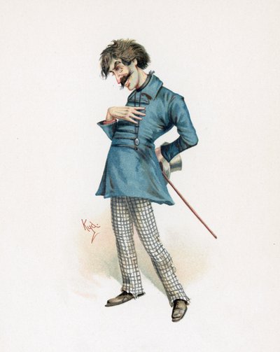 Montague Tigg, illustrazione da 