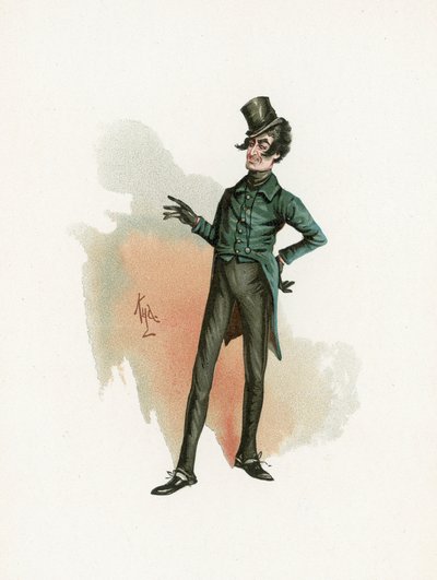 Mr Alfred Jingle, illustrazione da 