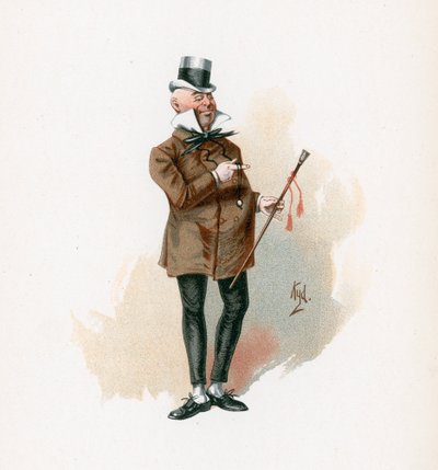 Mr. Micawber, illustrazione da 