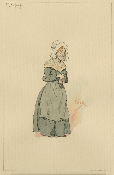 Mrs Heep, c.1920s da Joseph Clayton Clarke
