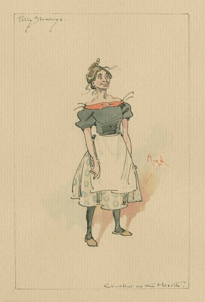 Tilly Slowboy - Il grillo del focolare, c.1920s da Joseph Clayton Clarke