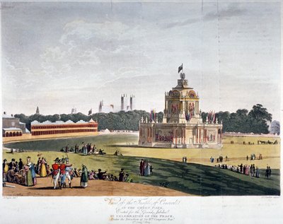Green Park, Westminster, Londra, 1814 da Joseph Constantine Stadler