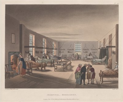 Ospedale, Middlesex, 1 aprile 1809 da Joseph Constantine Stadler