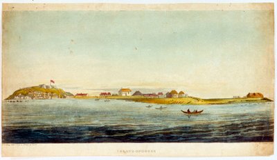 Isola di Gorée da Joseph Constantine Stadler