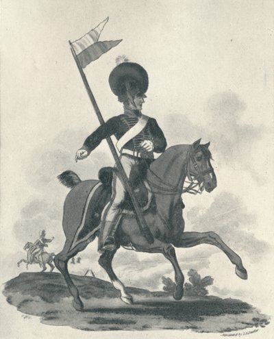 Corpo di artiglieria reale a cavallo, 1812-1815, 1909 da Joseph Constantine Stadler