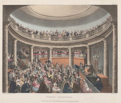 Istituzione del Surrey, 1 settembre 1809 da Joseph Constantine Stadler