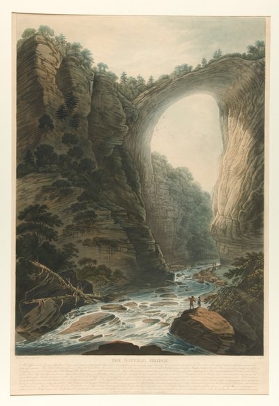 Il Ponte Naturale (Va.) da Joseph Constantine Stadler