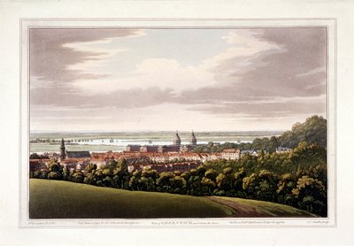 Veduta di Greenwich, Londra, 1795 da Joseph Constantine Stadler
