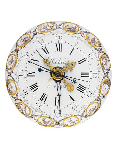 Regolatore da mensola a tempo medio e solare di Luigi XVI con remontoire, 1778 da Joseph Coteau