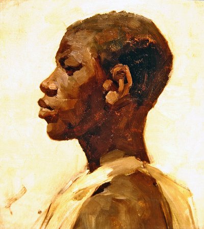 Testa di un negro da Joseph Crawhall