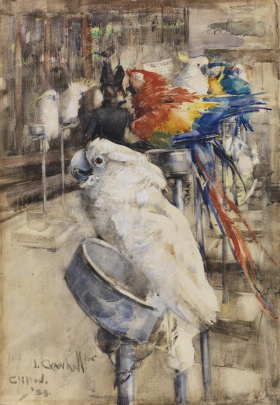 La Voliera, Clifton da Joseph Crawhall