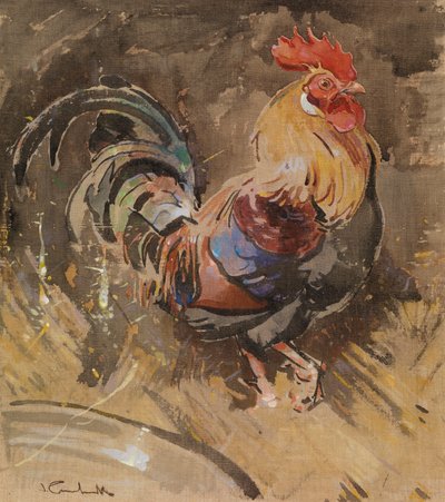 Il gallo di Minorca da Joseph Crawhall