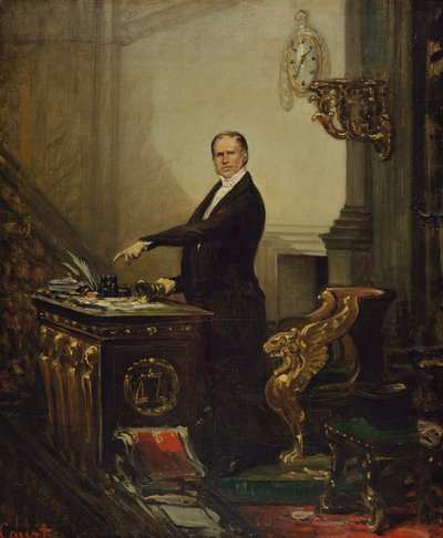 Ritratto di André Dupin da Joseph Desire Court
