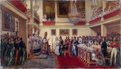 Il matrimonio del re Leopoldo I con la principessa d