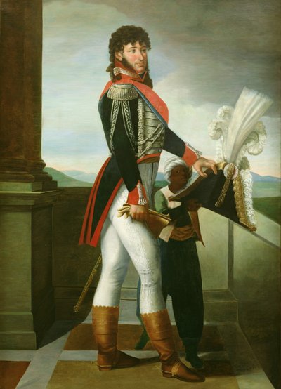 Joachim Murat (1767-1815) in uniforme da Colonnello della Guardia, 1813 da Joseph Dionysius Odevaere
